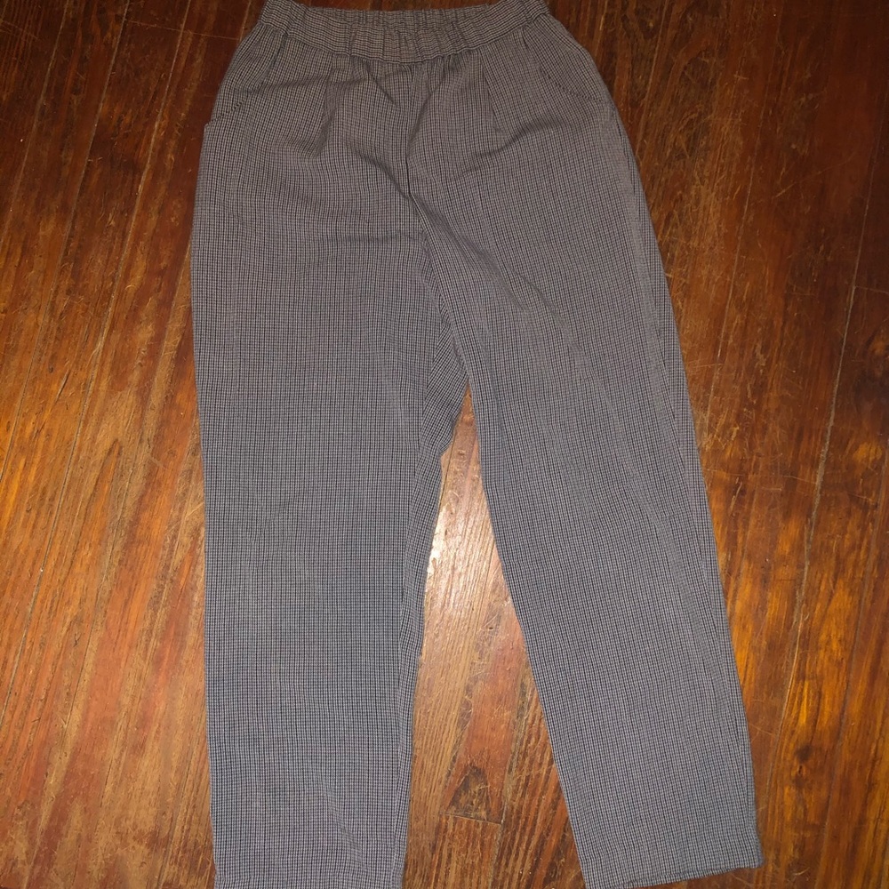 High waisted trousers